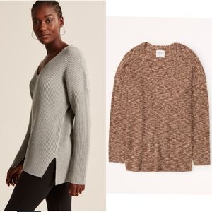 A&F Viscose blend v-neck